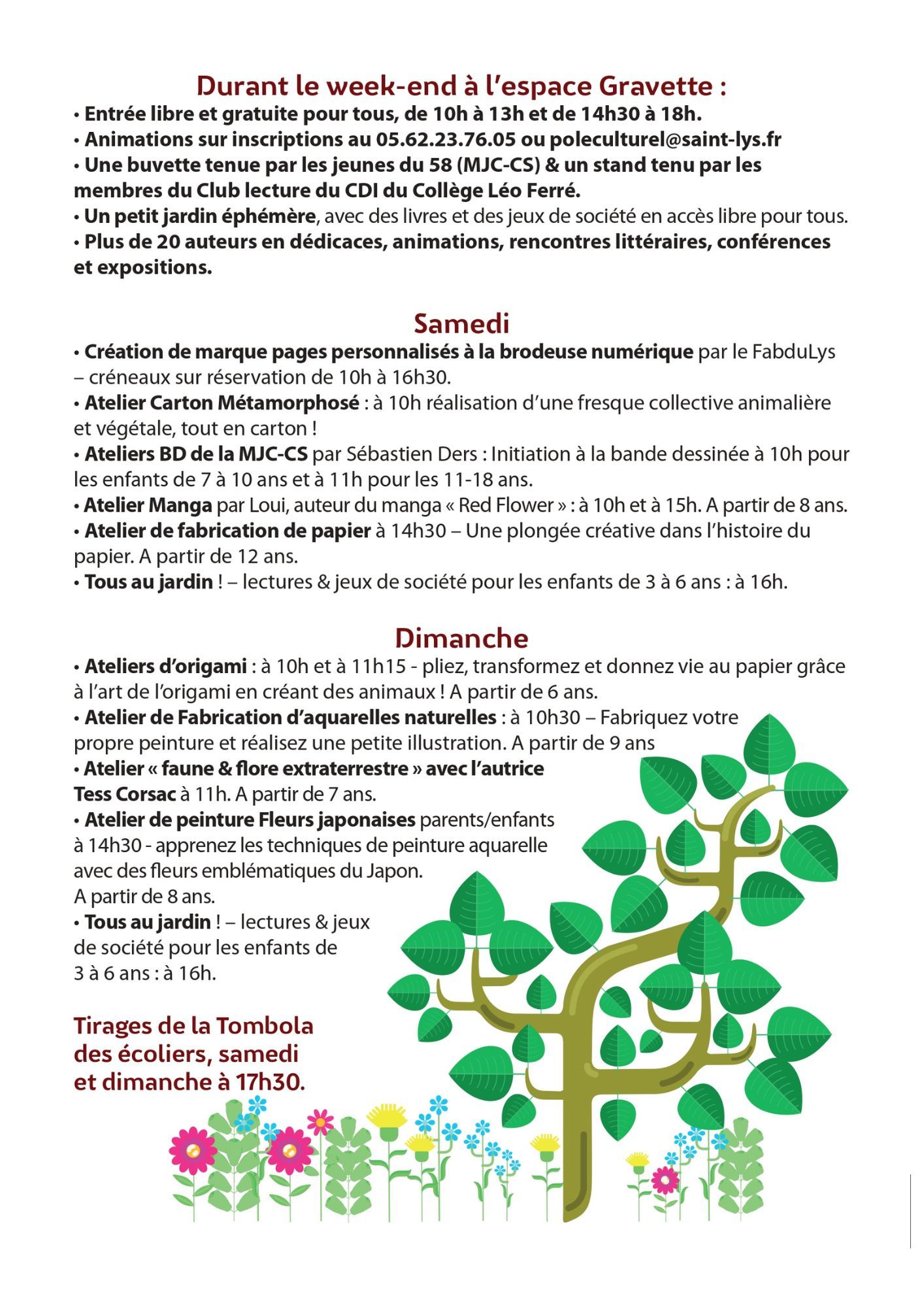 Livret presentation auteurs Salon 2025